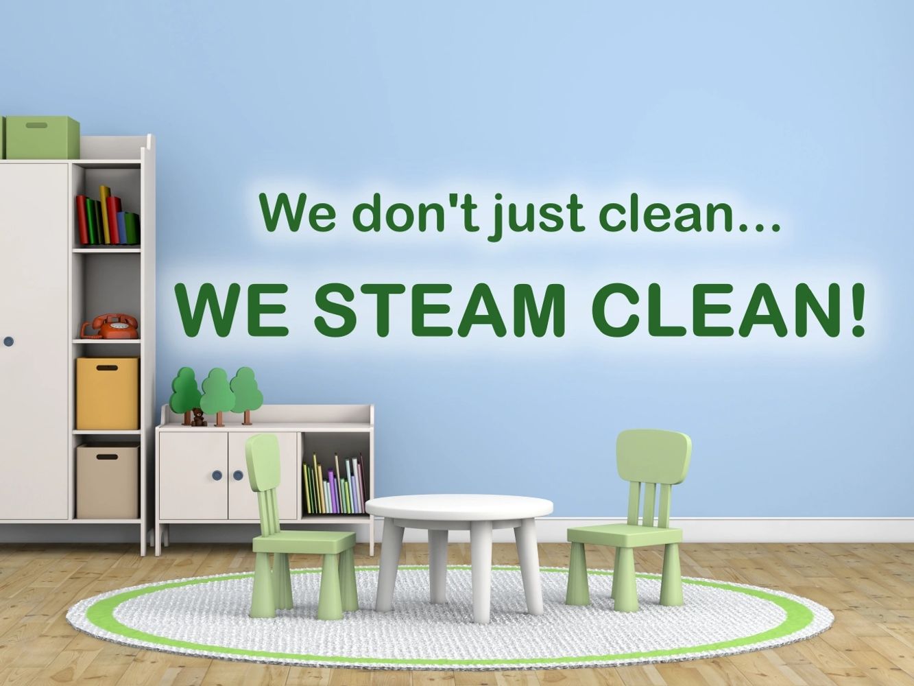 Spotless baby room