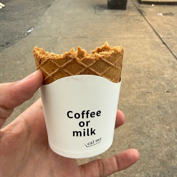 A free coffee for claiming my QC ID.
