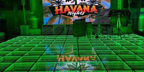 Light up dance floor