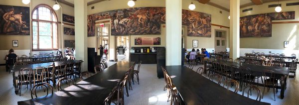 Ellis Cafe dining area.
