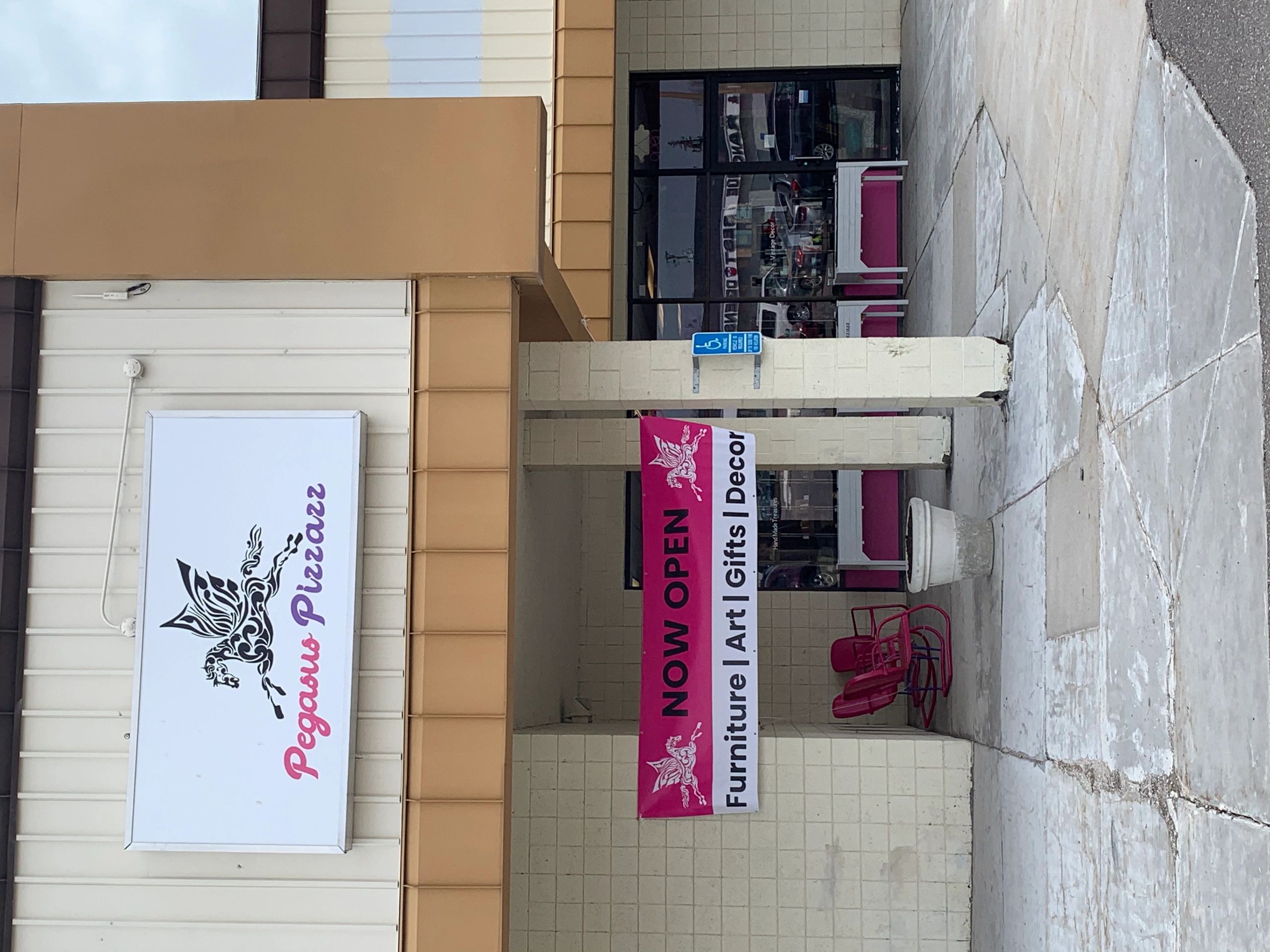 Pegasus Pizzazz Store Front.