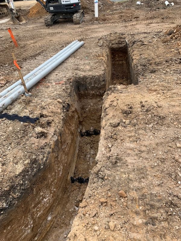 Construction site work by Power Source Electric