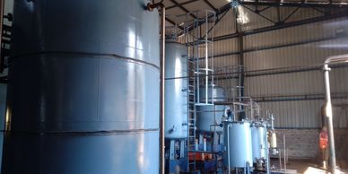 Epoxy coating at DM plant tanks