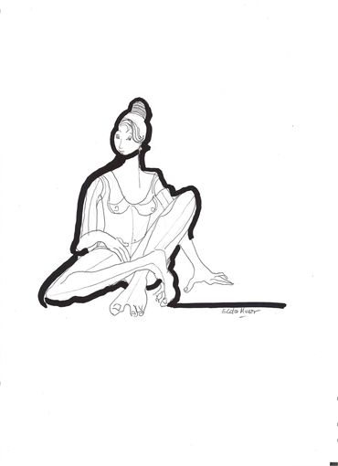 DIBUJOS: SERIE MUJERES
TAMAÑO HOJA A4 (29.7 X 21 cm)