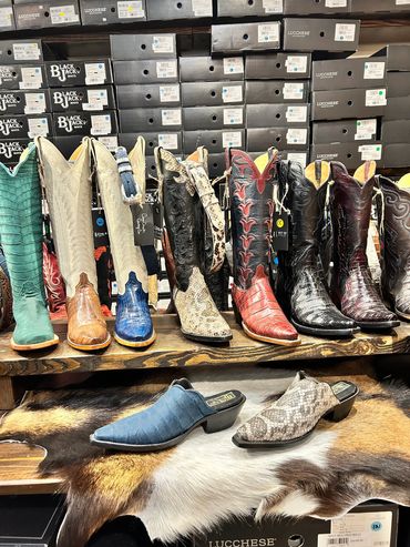 Women's custom Blackjack Boots