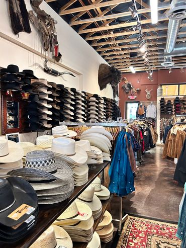 Straw hands, wool hats, all the way to 100% pure beaver hats!