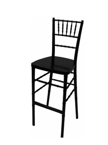 Black chiavari resin stool