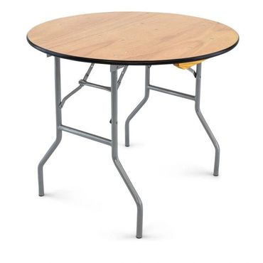 36” round wood table
Seats 2-3