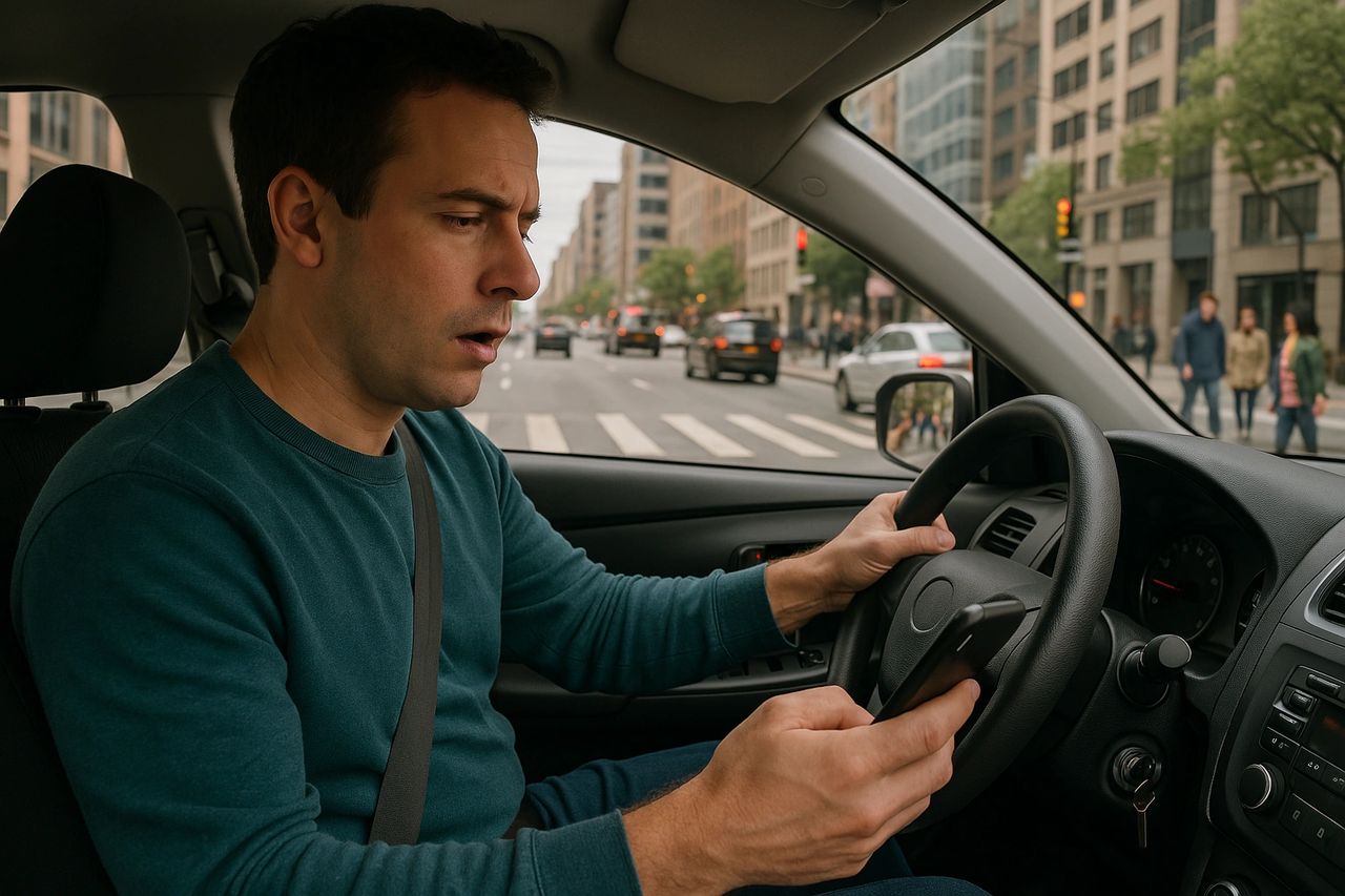 The Price of Looking Away: Distracted Driving Dangers The Price of Looking Away: Distracted Driving Dangers