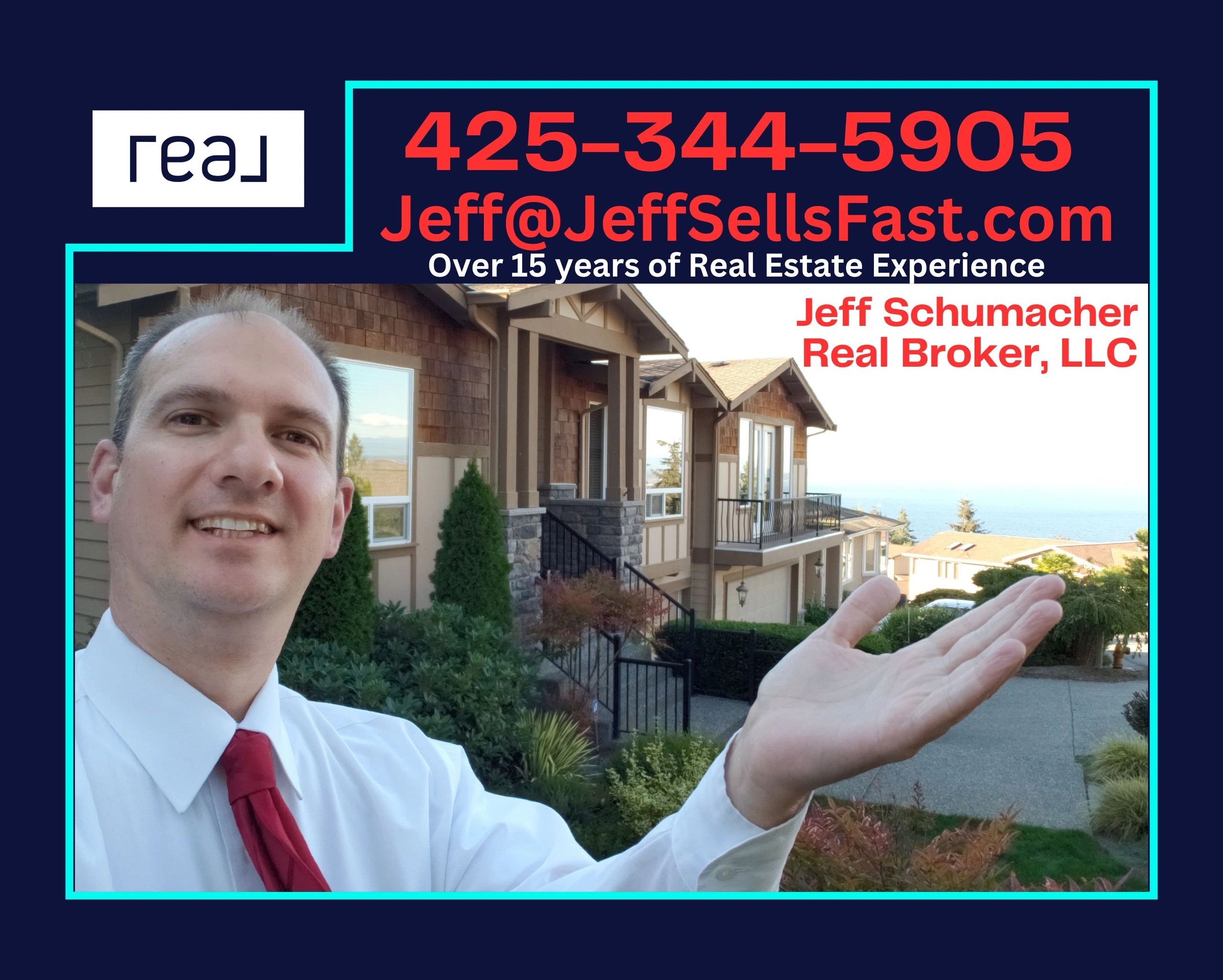 Bothell -Mill Creek Realtor
JEFF SCHUMACHER BROKER | REALTOR
REAL Broker, LLC
www.JeffSellsFast.com