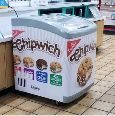 ice cream Chipwich freezer