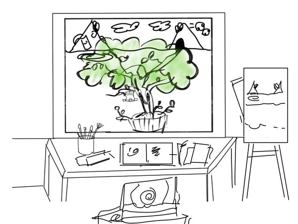 Donna Kay lau art studio illustration artist animation illustration cartoon picture books write love