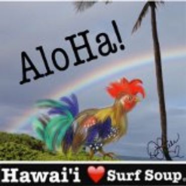 Illustration from Surf Soup children’s book series by Donna Kay Lau by Donna Kay Lau