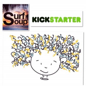 Illustration from Surf Soup children’s book series by Donna Kay Lau