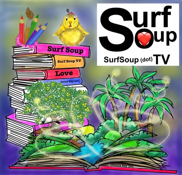 Surf soup tv storytelling podcast cartoon animation picture books read storytelling series books 