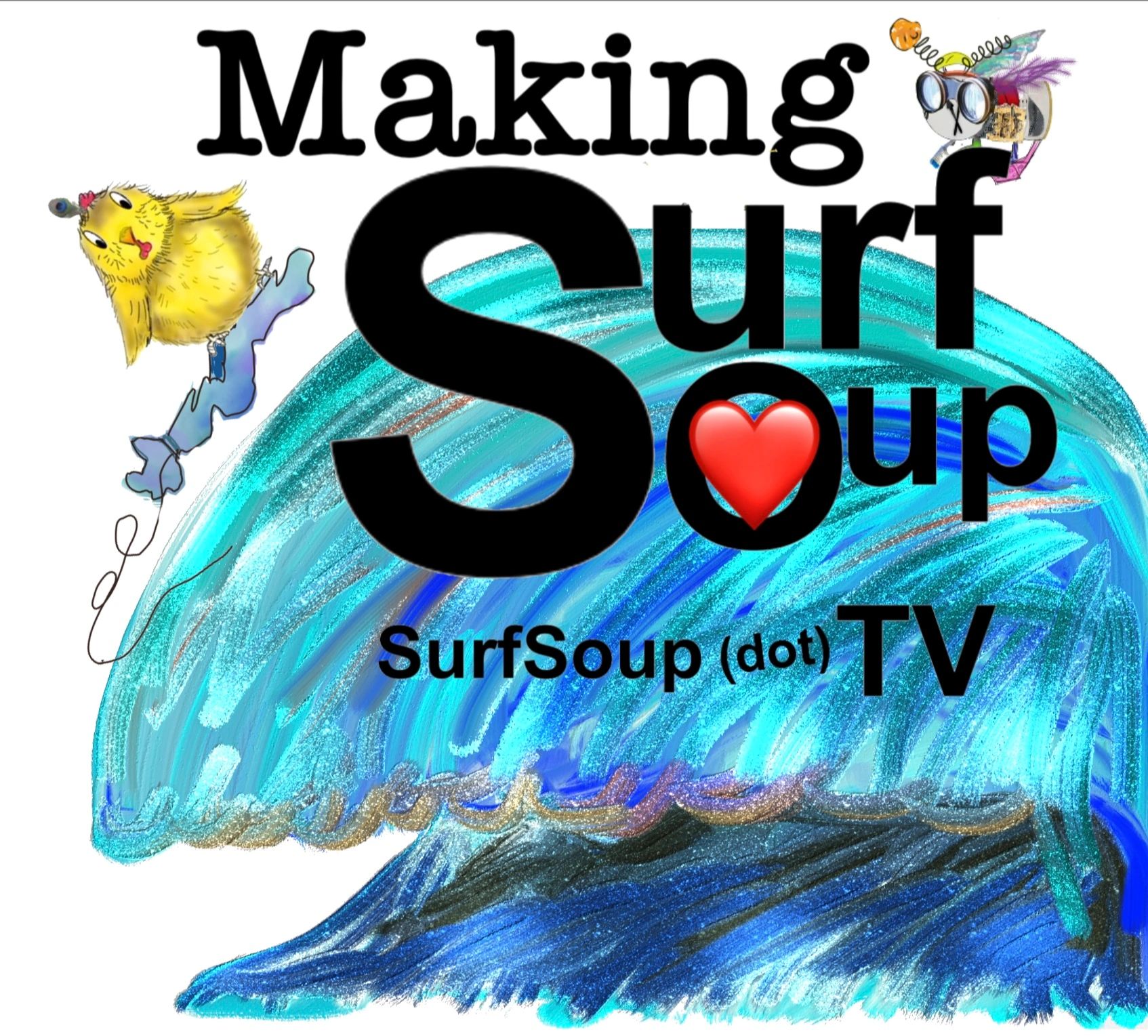 surf soup tv Donna Kay lau Surf soup book series animation cartoon entertainment
