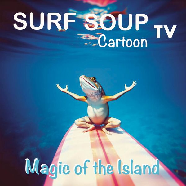 Donna Kay Lau teaching a live Surf Soup Open Studio art and storytelling class on Zoom.e