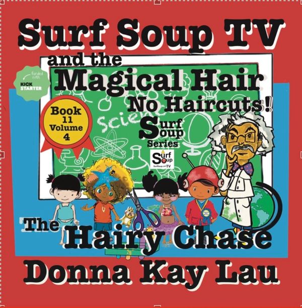 Surf Soup magical hair no to haircuts Donna Kay Lau Tv animator author book 11 volume $
