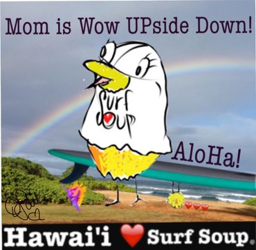 Illustration from Surf Soup children’s book series by Donna Kay Lau by Donna Kay Lau