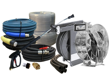 A selection of jet wash products