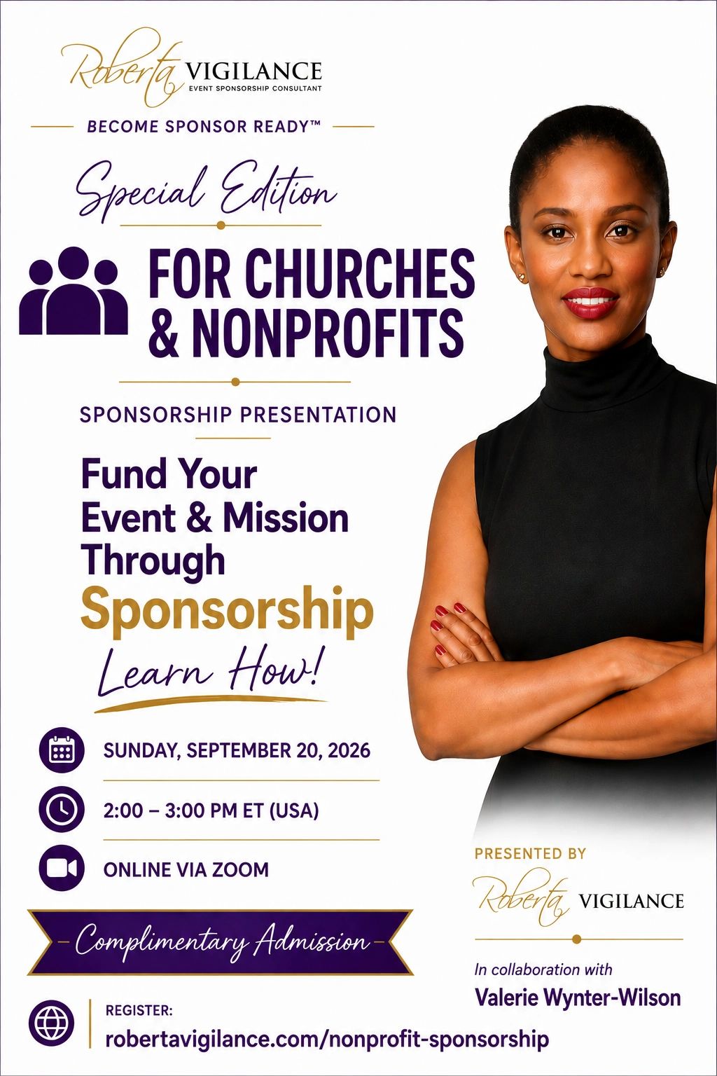 Sponsorship presentation for churches and Nonprofits.