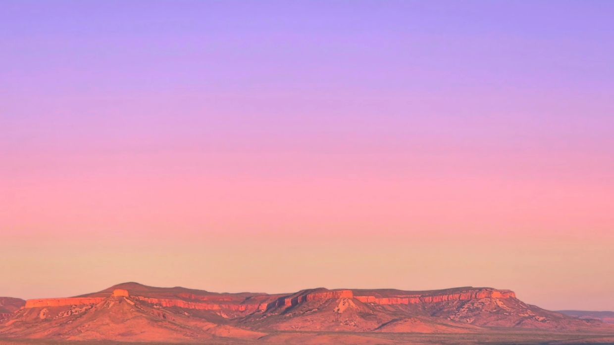 Cockburn Range at Sunset. Copyright © 2025 Silent Tours - All Rights Reserved