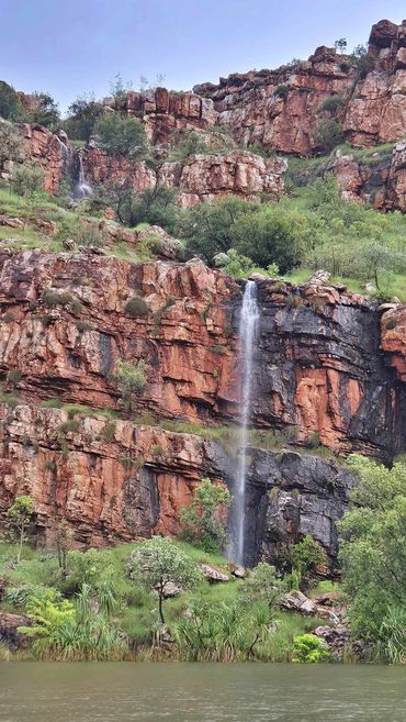 Ord River - Carlton Gorge waterfall