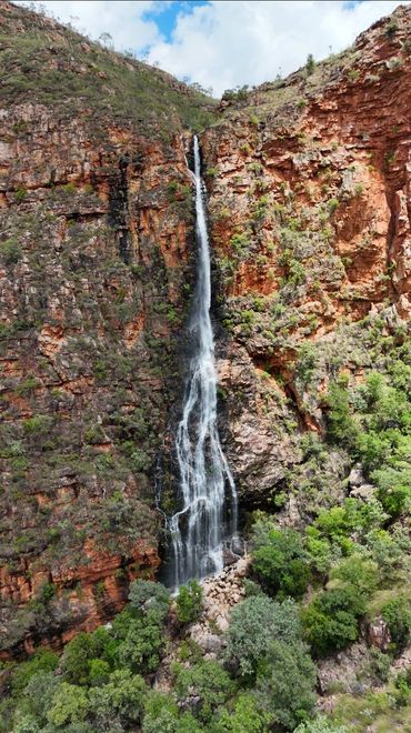 Ord River waterfall