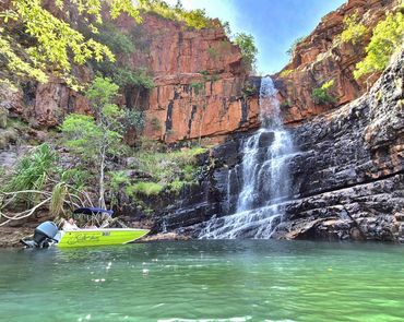 Silent Tours + Ord River waterfall