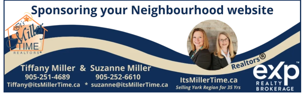 sponsorship banner- ItsMillerTime , team, sponsoring  Neighbourhood websites