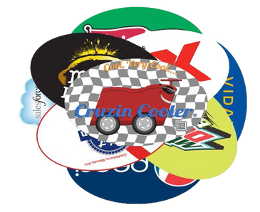 Cruzin Cooler logo and other company logos