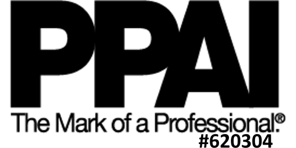 PPAI The mark of a professional logo in black color