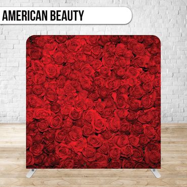 red rose backdrop