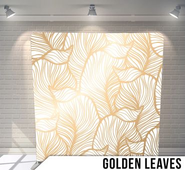 golden leave backdrop