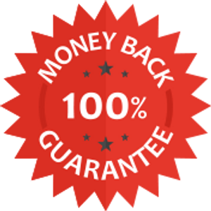100% money back guarantee