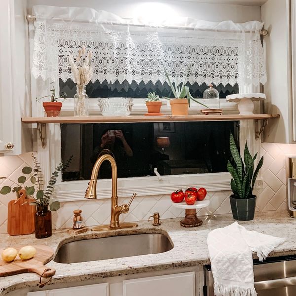 Kitchen Shelf Styling by Arranged by Ashley . Jersey Shore home organizer