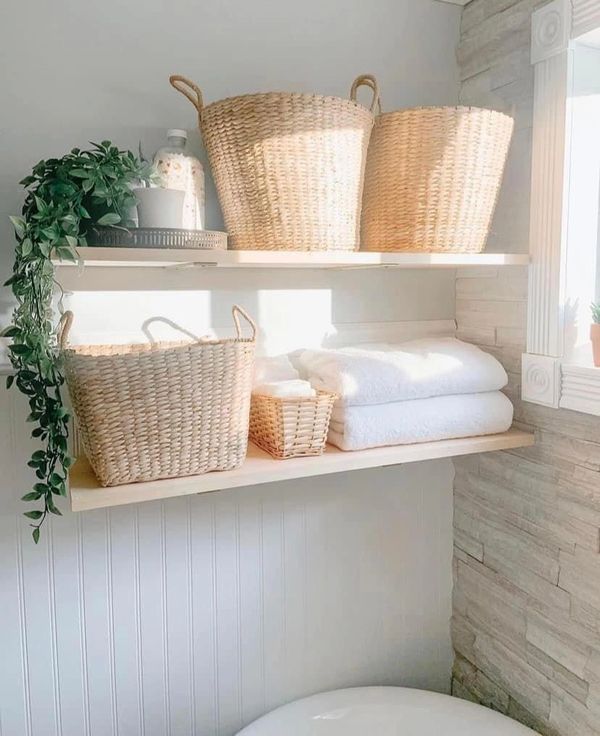 Organized bathroom shelves by Arranged by Ashley, Jersey Shore NJ