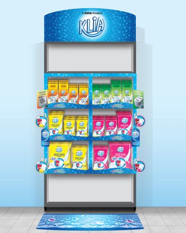 Floor Standing Customized Display Unit