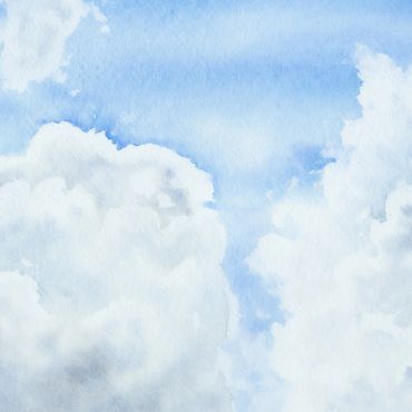 Cloudy sky Photo booth backdrop