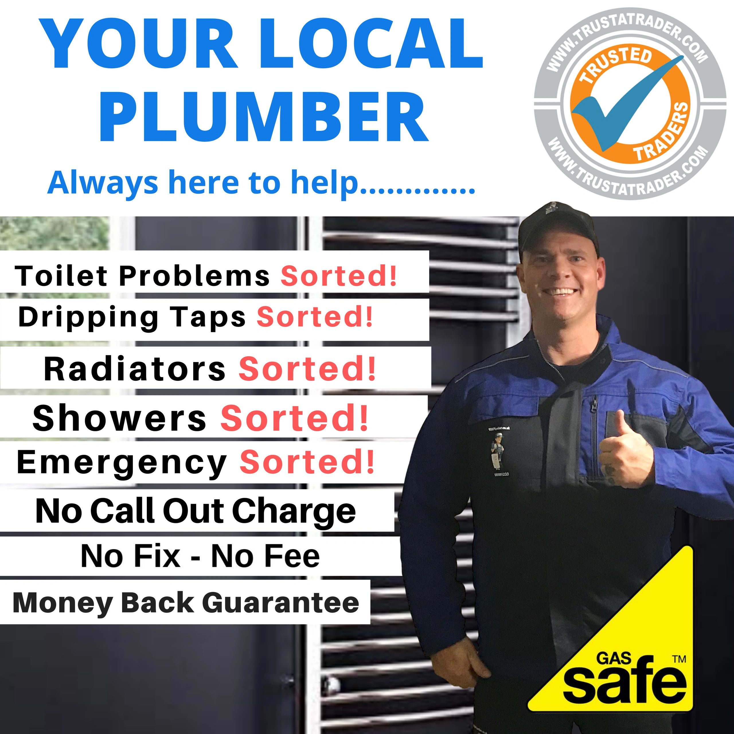 Your local plumber Letchworth city