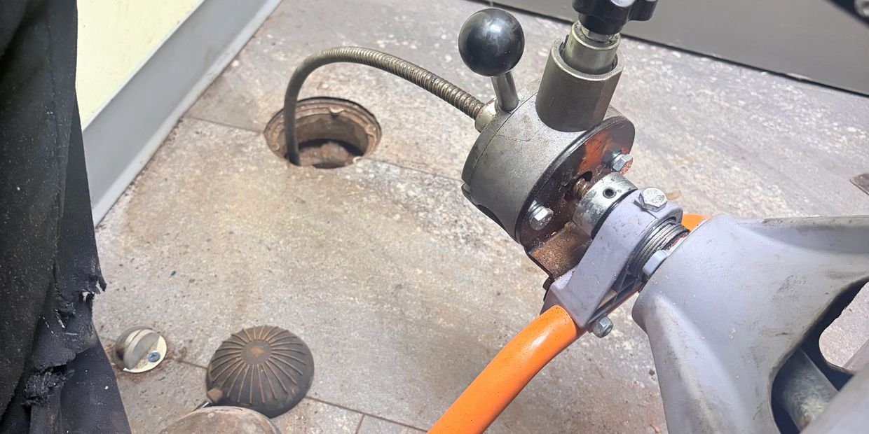 snaking a drain