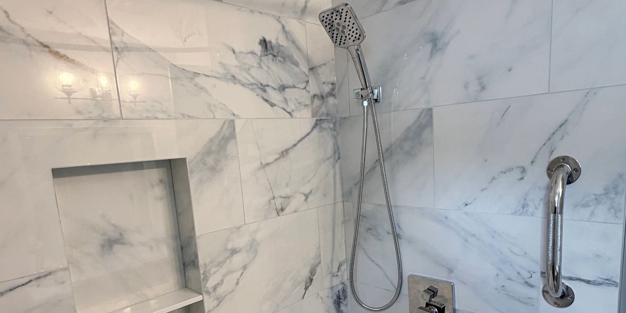complete rough in and finish of shower