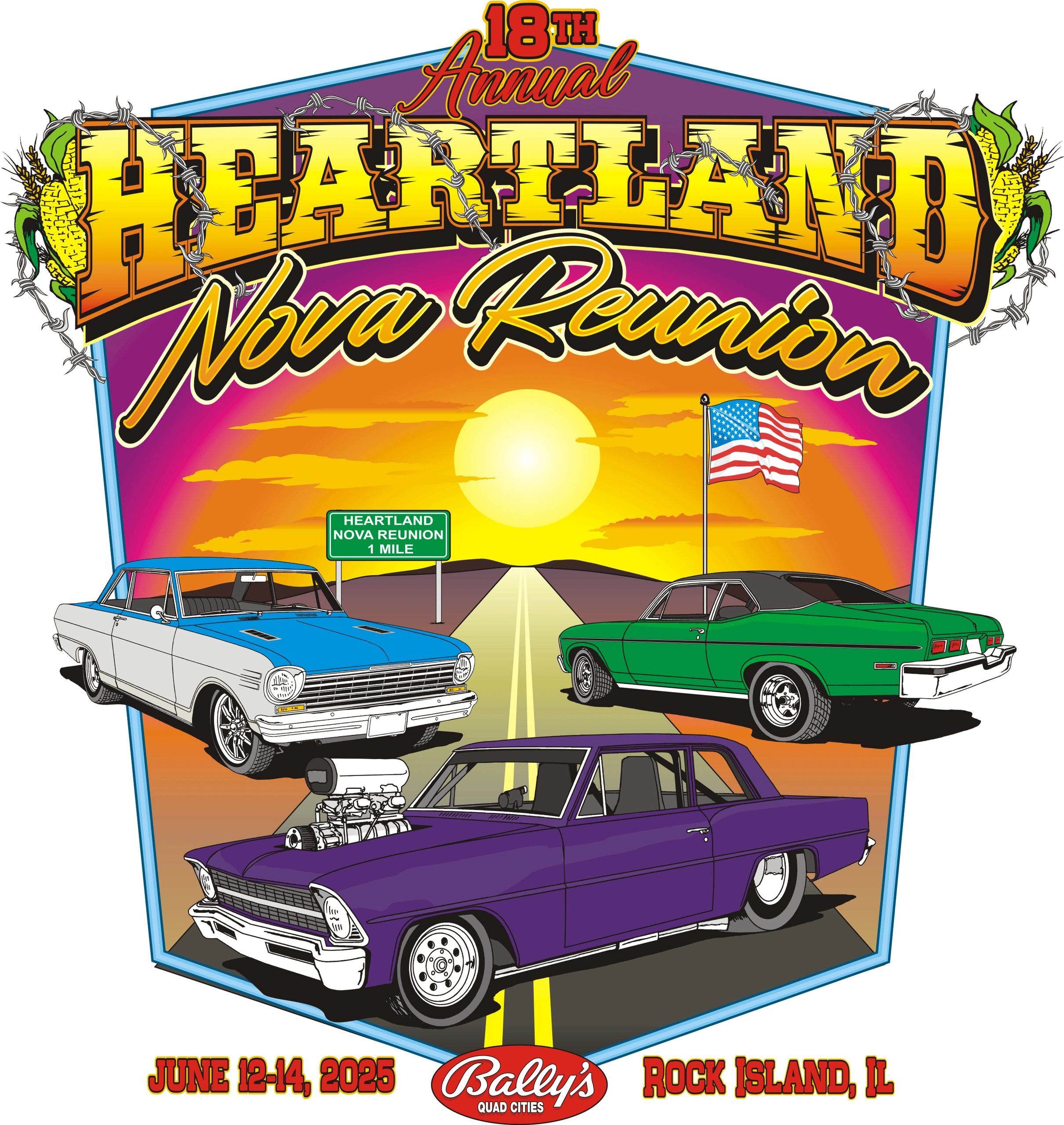 Nova Muscle Car Shirt - Carshow 1970 Nova Muscle Car Shirt - Carshow 1970