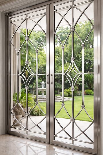 Stainless steel grill design in india | steel grill price near me.
Darbhanga steel grill work