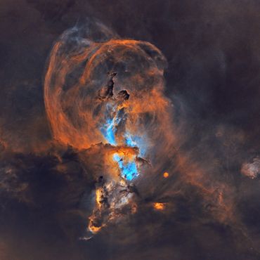 Statue of Liberty Nebula Starless Version