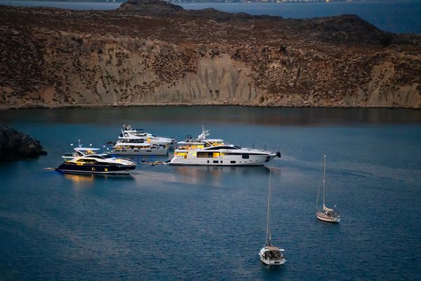 Luxury Yachts in Greece