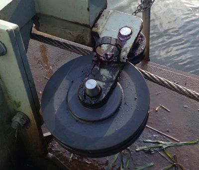 GSM nylon rope sheave