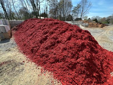 Dyed Red Mulch
Red Mulch
