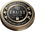 A secure checkout badge