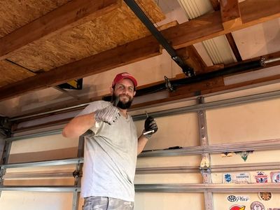 Ethan the garage door technician